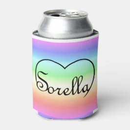 Sorella Italian Sister heart rainbow Dosenkühler