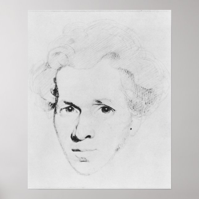 Soren Aabye Kierkegaard Poster (Vorne)