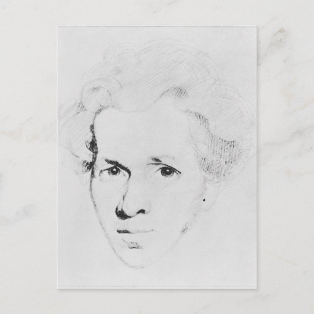 Soren Aabye Kierkegaard Postkarte (Vorderseite)
