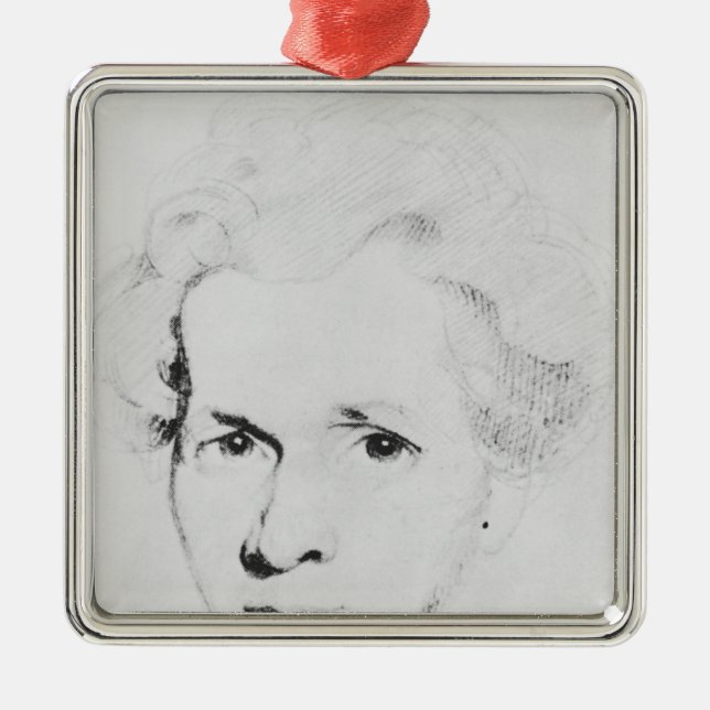 Soren Aabye Kierkegaard Silbernes Ornament (Vorne)