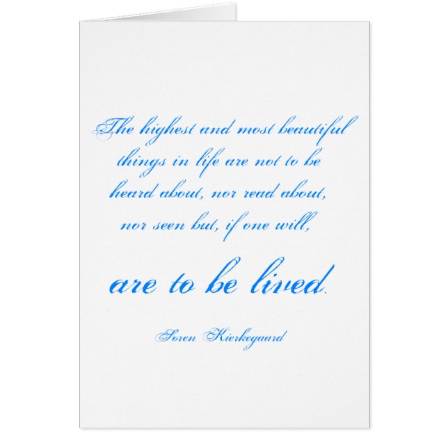 Soren Kierkegaard (Vorne)