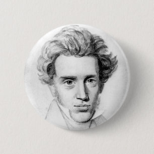 "SOREN KIERKEGAARD" BUTTON