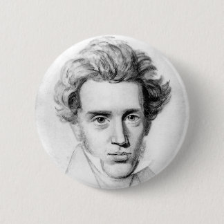 "SOREN KIERKEGAARD" BUTTON