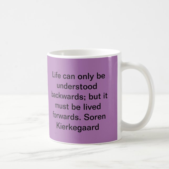 Søren Kierkegaard Kaffeetasse (Rechts)