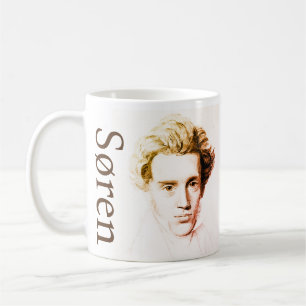 Søren Kierkegaard Kaffeetasse