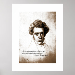 Søren Kierkegaard - Poster - Philosophie