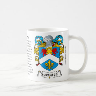 Sorensen Familien-Wappen Tasse