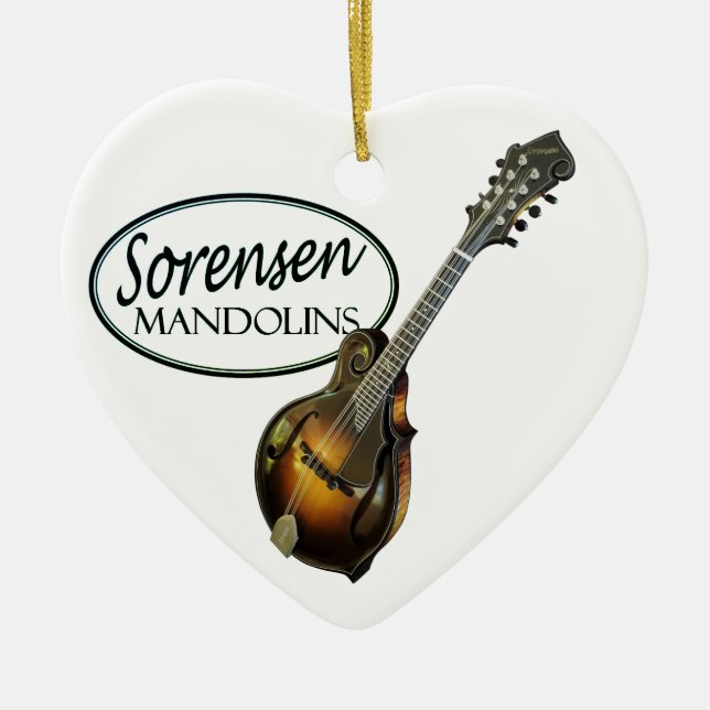 Sorensen Mandolins Weihnachtsschmuck (Vorne)