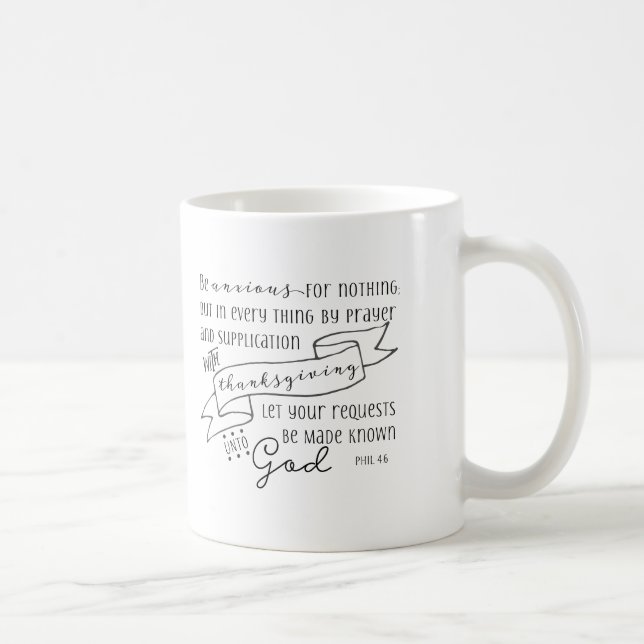 Sorge dich nicht kaffeetasse (Rechts)