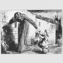 Sorge - Frau und Kind