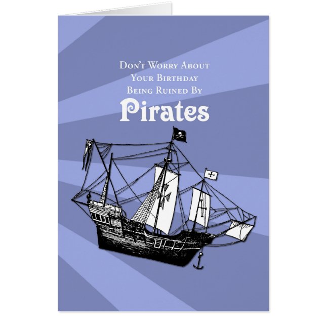 Sorgen Sie nicht sich um Piraten (Vorne)