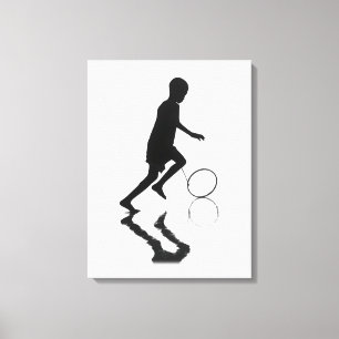 sorgenfrei leinwanddruck