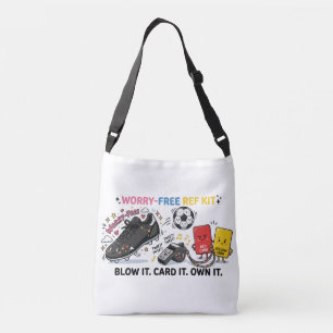 Sorgenfreies Ref-Kit – Lustiger Kawaii-Fußballschi Tragetaschen Mit Langen Trägern