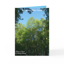 Sorgfalt-/Interessen-Gruß-Karte