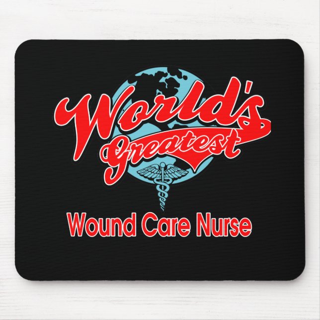 Sorgfalt-Krankenschwester der Welt bestste Wund Mousepad (Vorne)