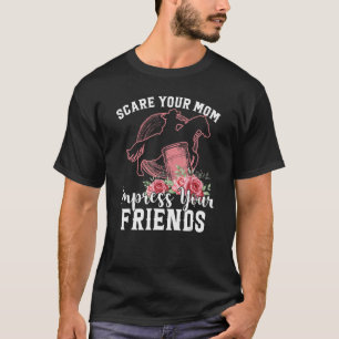 Sorgfältig Ihre Mama beeindrucken Ihre Freunde Bar T-Shirt