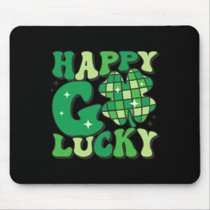 Sorgloser Shamrock St Patricks Tag Frauen Männer Mousepad