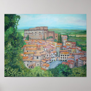 Soriano nel Cimino, Italien Poster