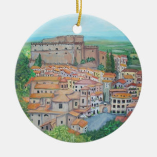 Soriano nel Cimino, Italien-Verzierung Keramik Ornament