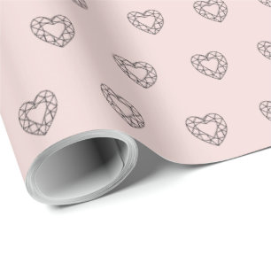 Sørina Juwelierlogos Rose Quartz Geschenkpapier