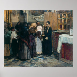 Sorolla - Das Relische küssen Poster