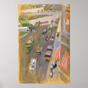 Sorolla - Fifth Avenue New York Poster