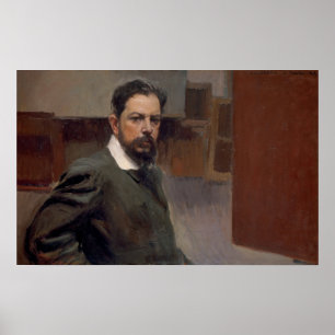 Sorolla - Selbstportrait Poster