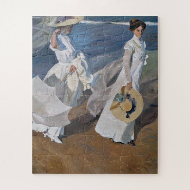 Sorolla Y Bastida - Spaziergang entlang der Küste Puzzle (Vertikal)