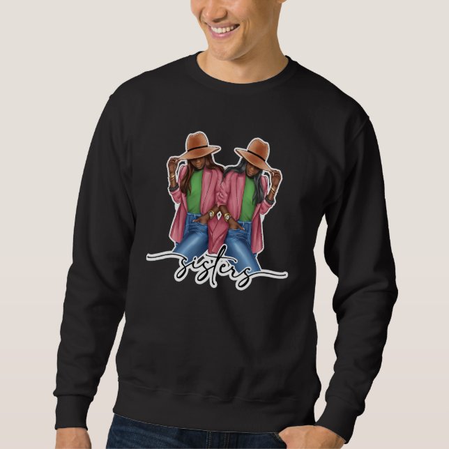 Sorority Sisters Forever for women in Sisterhood Sweatshirt (Vorderseite)