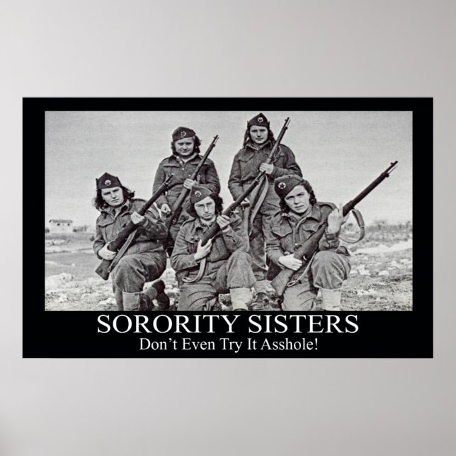 Sorority Sisters Poster (Vorne)