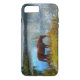 Sorrel Stallion trinkt am Landschaftlichen Lake Fo Case-Mate iPhone Hülle (Rückseite)