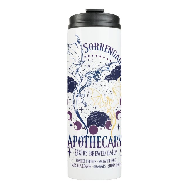 Sorrengail Apothecary Fourth Wing Thermosbecher (Vorderseite)