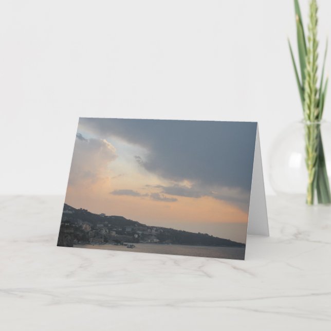 Sorrent, Italien Karte (Vorderseite)