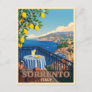 Sorrent Italien Reise Postkarte