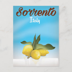 Sorrentiner italienisches Urlaubsreiseplakat Postkarte