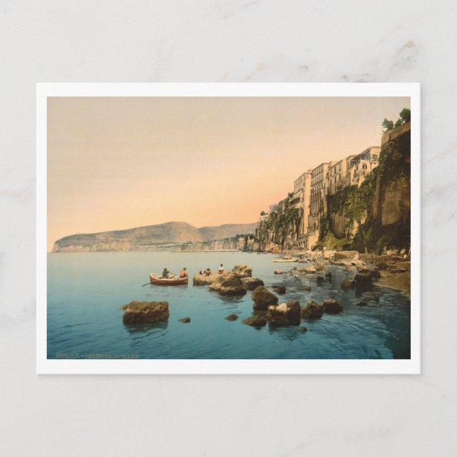 Sorrento am Meer, Neapel, Kampanien, Italien Postkarte (Vorderseite)