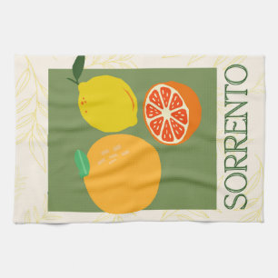 Sorrento Italien Citrus Kitchen Print Geschirrtuch
