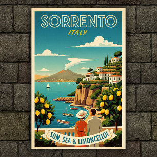 Sorrento, Italien: Eine Vintage-Plakatsammlung aus Poster