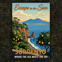 Sorrento, Italien: Eine Vintage-Plakatsammlung aus