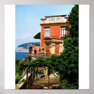 Sorrento, Italien Poster