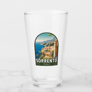Sorrento Italien Reise Kunst Vintage Glas