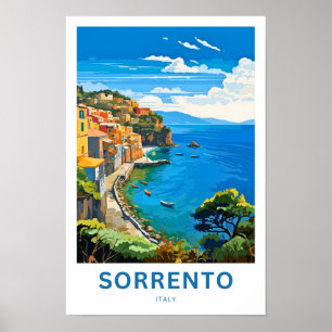 Sorrento Italy Travel Print Poster