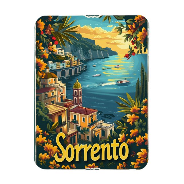 Sorrento Vintag Magnet (Vertikal)
