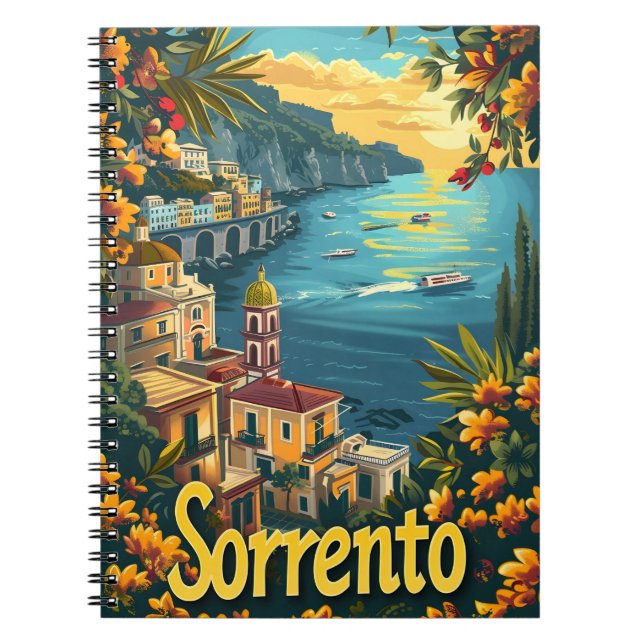 Sorrento Vintag Notizblock (Vorderseite)