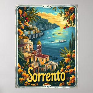 Sorrento Vintag Poster