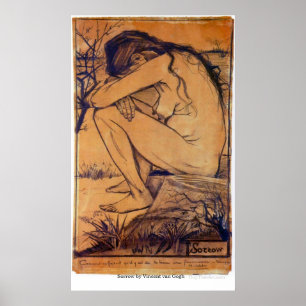 Sorrow von Vincent van Gogh Poster