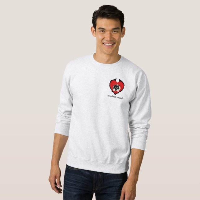 Sorry, already occupied sweatshirt (Vorne ganz)