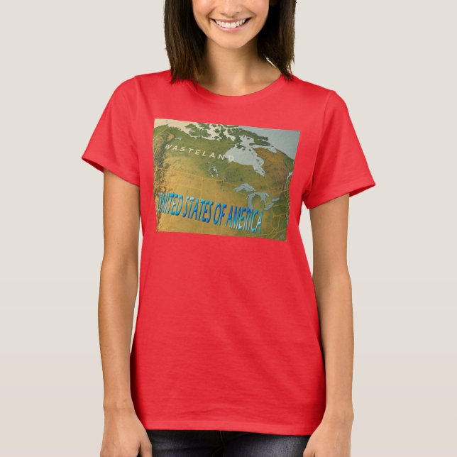Sorry Canada women red T - Shirt (Vorderseite)