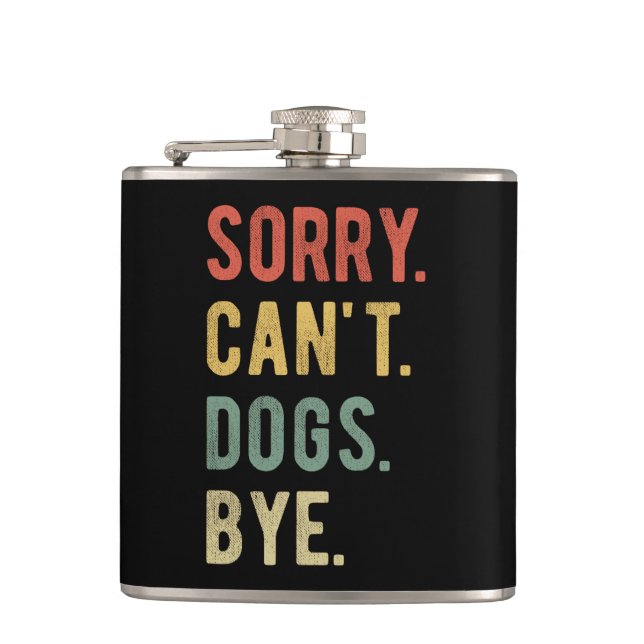 Sorry Can't dogs by II Flachmann (Vorderseite)