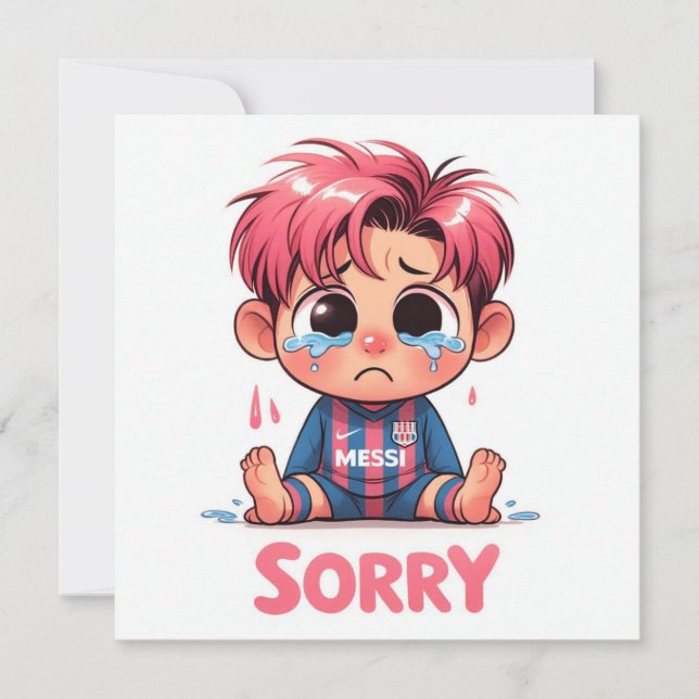 Sorry Cards  Feiertagskarte (Vorderseite)